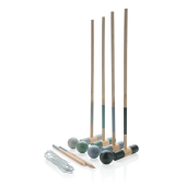 Houten croquet set