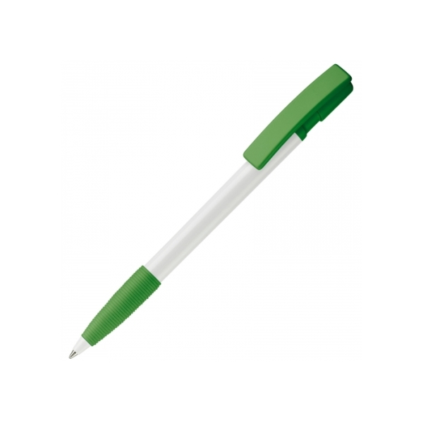 Balpen Nash grip hardcolour - Wit / Groen