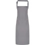 Waterproof bib apron Dark Grey One Size