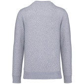 Ecologische sweater met ronde hals Oxford Grey XS