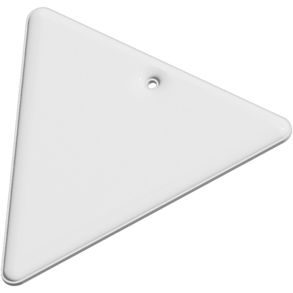 RFX™ H-12 reflecterende pvc hanger met omgekeerde driehoek - Wit
