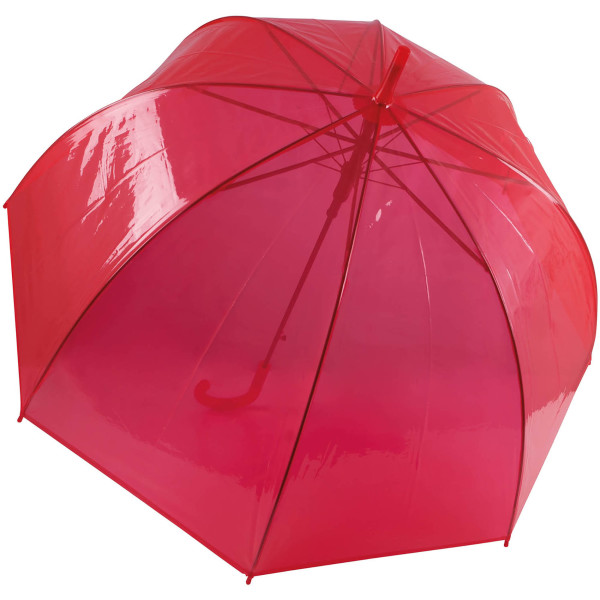 Transparante Paraplu Red One Size