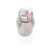Deluxe RVS water fles, zilver