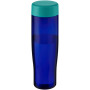 H2O Active® Eco Tempo waterfles van 700 ml met schroefdop - Aqua/Blauw