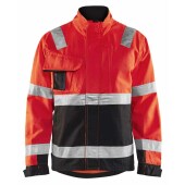 High Vis Rood/Zwart
