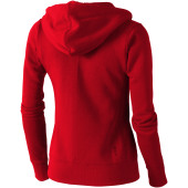 Arora dames hoodie met ritssluiting - Rood - 2XL