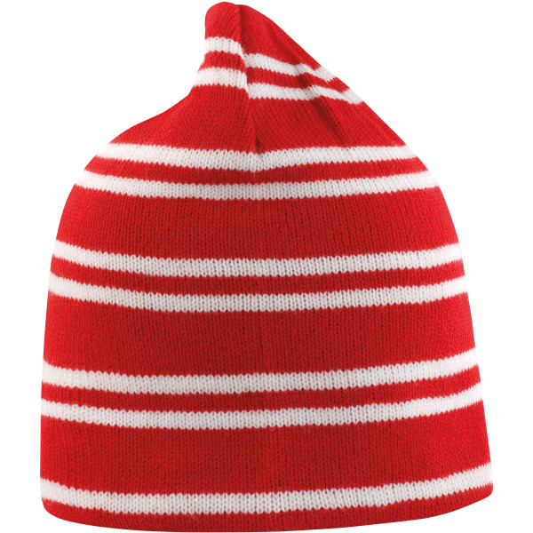 Team Reversible Beanie Red / White One Size