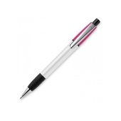 Ball pen Semyr Grip Colour hardcolour - White / Pink