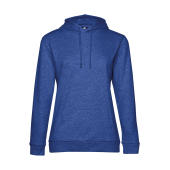 #Hoodie /women French Terry - Heather Royal Blue - L