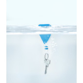 EVA sleutelhanger blauw/wit
