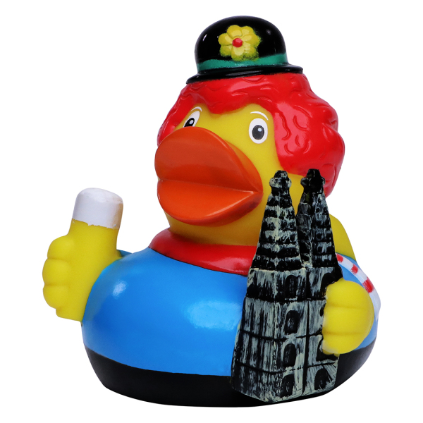 Squeaky duck CityDuck® Cologne - multicoloured