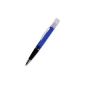 Ball pen with hand cleaning spray 8ml - Blue
