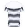 Marine-t-shirt ronde hals Bio kind White / Navy Stripes 10/12 jaar