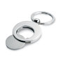 EURING - Sleutelhanger met munt - Glanzend Zilver