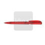 Push transparent - rood