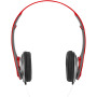 Cheaz opvouwbare koptelefoon - Rood