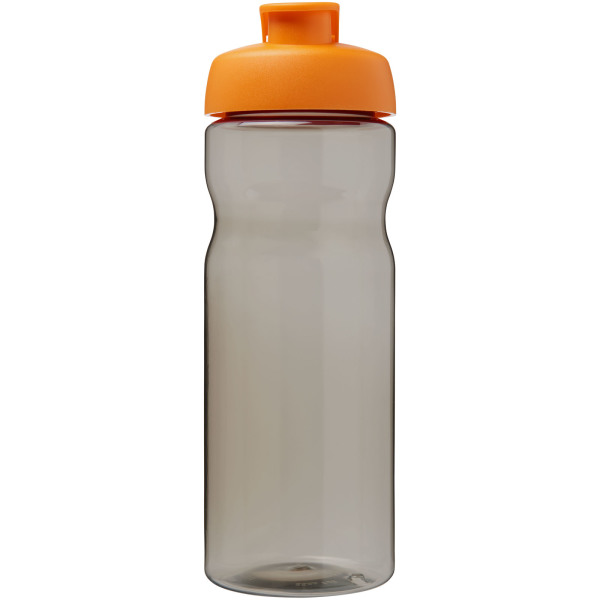 H2O Active® Base Tritan™ 650 ml sportfles met klapdeksel - Charcoal/Oranje