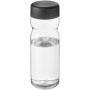 H2O Active® Base Tritan™ 650 ml sportfles met schroefdeksel - Transparant/Zwart