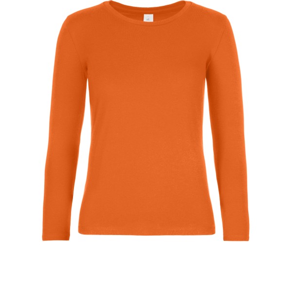 #E190 Ladies' T-shirt long sleeve Urban Orange XS
