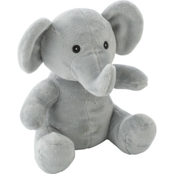 Plush elephant Jessie grey