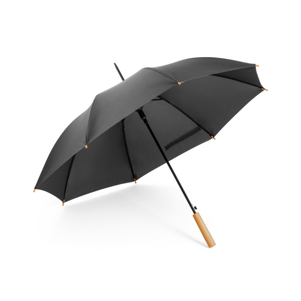 APOLO. PET (100% rPET) pongee paraplu met automatische opening z automatycznym otwieraniem