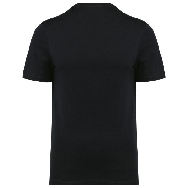 Supima® heren-t-shirt V-hals korte mouwen Black S