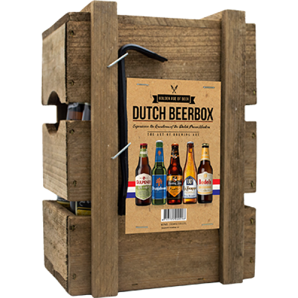 Dutch bierbox 5 flesjes x 33 cl