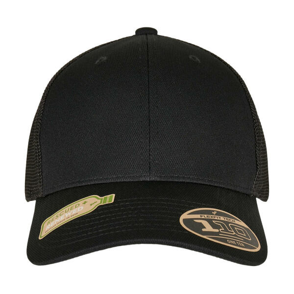 110 Recycled Alpha Shape Trucker - Black - One Size
