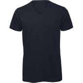 Organic Cotton Inspire V-neck T-shirt Navy S