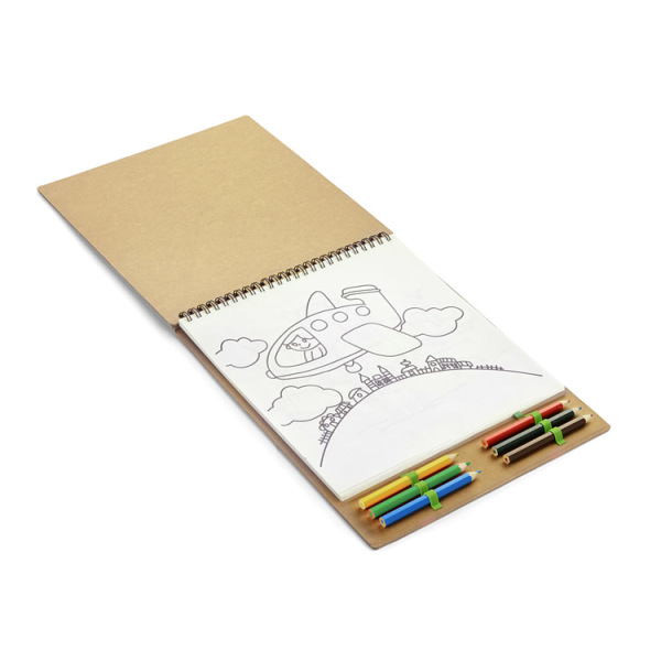 Kleurboek met potloodjes