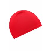 MB7125 Running Beanie - tomato - one size