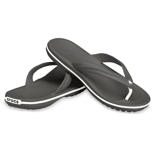 Crocs™ Crocband™ Flip-Flops Black M4/W6 US