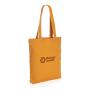 Impact Aware™ 285 gsm rcanvas tote bag, sundial orange