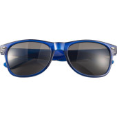 Acryl zonnebril blauw