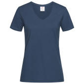 Stedman T-shirt V-Neck Classic-T SS for her 289c navy L