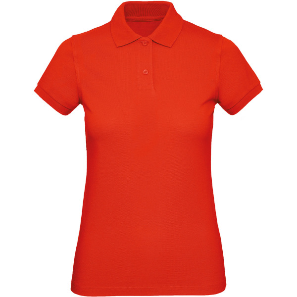Ladies' organic polo shirt Fire Red XS