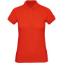 Ladies' organic polo shirt Fire Red XL