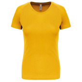 Functioneel damessportshirt True Yellow XS