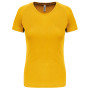 Functioneel damessportshirt True Yellow S