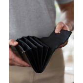 Waiter's Wallet with Press Stud - Black - One Size