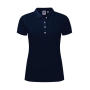 Ladies' Fitted Stretch Polo - French Navy - 2XL