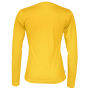 Cottover Gots T-shirt Long Sleeve Lady yellow XS