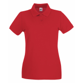 Ladies Premium Polo - Red - XS (8)