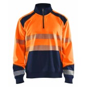 High Vis Oranje/Marineblauw