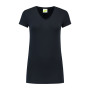 Lemon & Soda T-shirt V-neck cot/elast SS for her 296c Dark Navy-3XL Lemon & Soda T-shirt V-neck cot/elast SS for her 296c Dark Navy-3XL