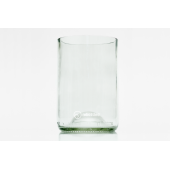 Drinkglas gemaakt van oude wijnfles Drinkglas gemaakt van oude wijnfles
