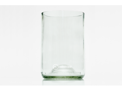 Drinkglas gemaakt van oude wijnfles Drinkglas gemaakt van oude wijnfles