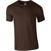 Softstyle Crew Neck Men's T-shirt Dark Chocolate M