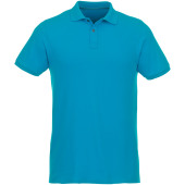 Beryl biologisch gerecyclede herenpolo met korte mouwen - NXT blauw - XS