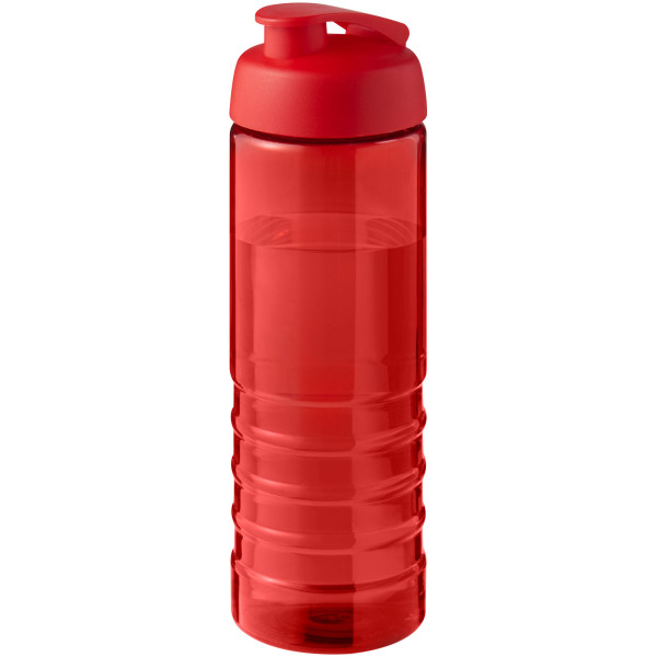 H2O Active® Eco Treble 750 ml flip lid sport bottle - Red/Red